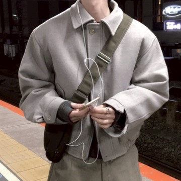 【Metanoia】韓國設計 短版翻領外套