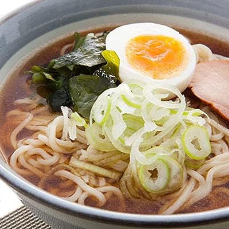 ラーメン10食 仙北市角館産小麦使用の自家製麺と比内地鶏のスープ〔めん120g×10、スープ40ml×10〕