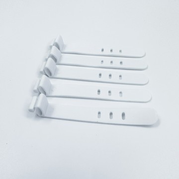 3孔防丟失耳機軟膠帶數據線保護套硅膠綁帶理線器電線扎帶收納帶鑫弘-3C數碼