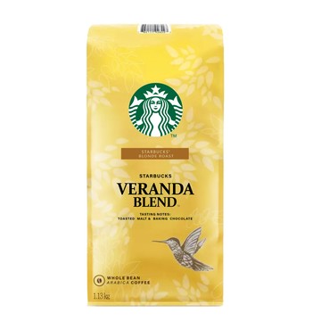 STARBUCKS 黃金烘焙綜合咖啡豆x2包(1.13公斤)