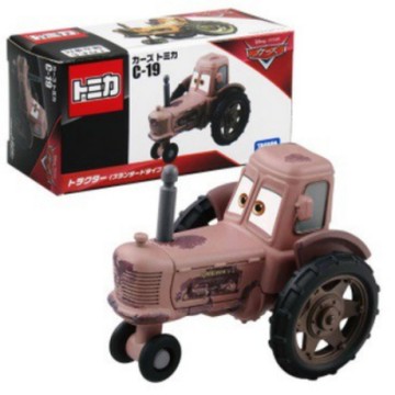 任選TOMICA CARS C-19 拖拉機牛(標準版) DS16650 汽車總動員 多美小汽車