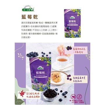 統一生機 藍莓乾100G