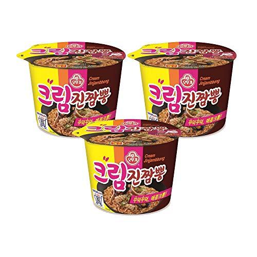 オットギ[ottugi] クリームジンチャンポンカップラーメン 3個入   韓国食品   韓国ラーメン (海外直送)