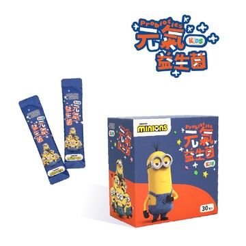 【momochan】元氣益生菌(30包/盒)-小小兵正版授權