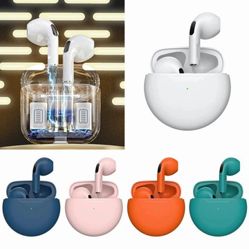 pro4四代pro6藍牙耳機降噪改名定位無線tws藍牙耳機mini pro5 J6【宜家良品百貨】