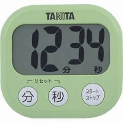 TANITA　タニタ　でか見えタイマー　TD-384　ピスタチオグリーン　
