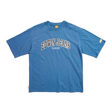 EDWIN｜橘標｜男裝｜大寬版拱型印花短袖T恤