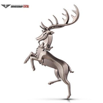 權力游戲家徽鹿角車標一路平安金屬改裝車貼車身貼側窗車尾裝飾貼