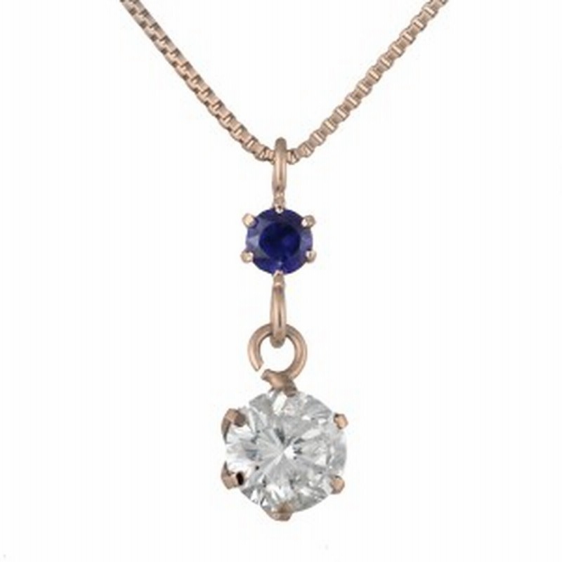サファイア ネックレス ダイヤモンド ネックレス ゴールド 18金 K18 18k ダイヤモンド ネックレス ダイヤモンド ダイヤ 0 3カラット レデ 通販 Lineポイント最大1 0 Get Lineショッピング