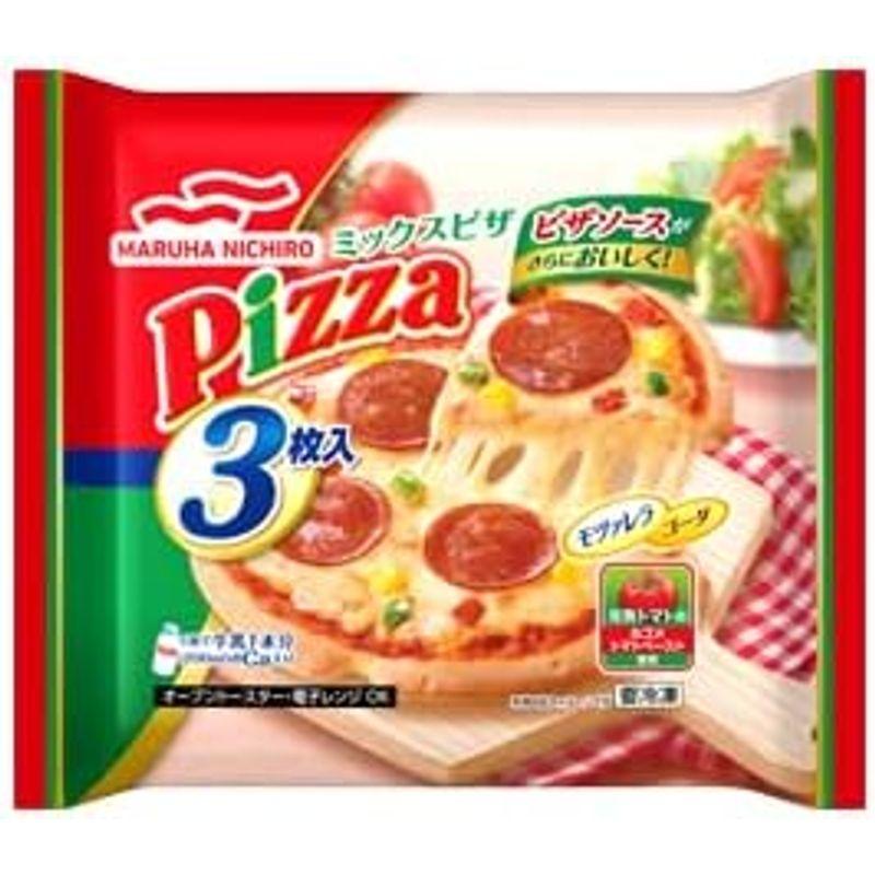 冷凍8袋 マルハニチロ ミックスピザ 3枚入x8 冷凍食品 冷凍ピザ