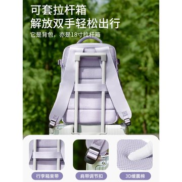 旅行雙肩包女2026新款背包旅游大容量行李包短途出差電腦書包男款