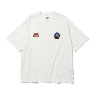 日本限定 POLER MAN WOLF RELAX FIT TEE / 野狼寬版短袖 / 白色