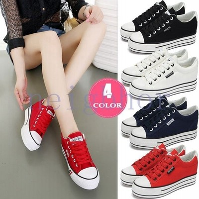 レディース 厚底スニーカー インソール靴 ダンスシューズ カジュアルシューズ 大人 おしゃれスニーカー 無地 ローカット 通販 Lineポイント最大get Lineショッピング