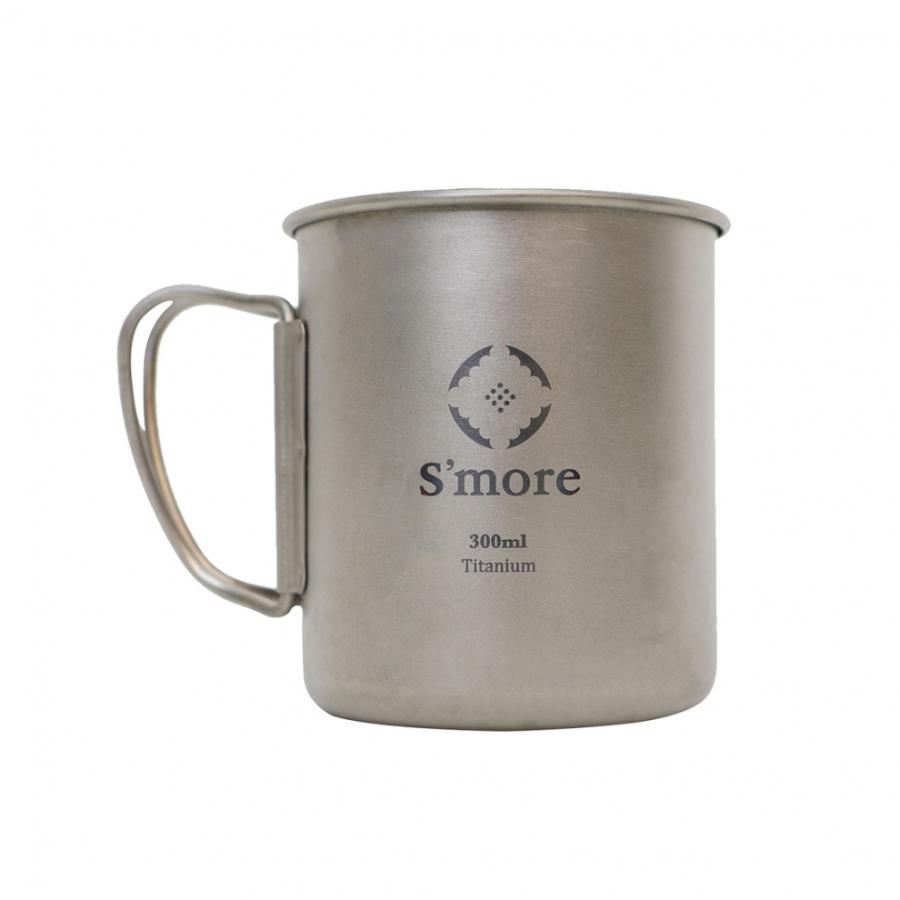 aimoha S more Titanium Mug シングルウォール チタニウムマグ チタンマグカップ SMOrsUT001Ma