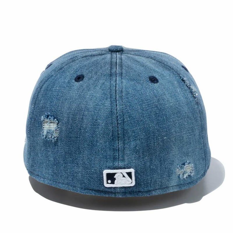 ニューエラ 59FIFTY ダメージ デニム ニューヨーク・ヤンキース