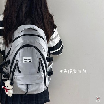 ✨ 限時下殺 ✨大容量書包簡約初高中學生雙肩包百搭通勤多層輕便旅行電腦揹包