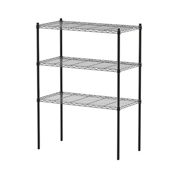 dayneeds 輕型 90x45x120cm三層烤漆波浪架
