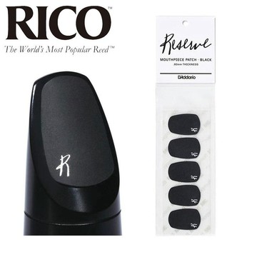 美國 RICO RMP01B 0.8mm 黑色 吹嘴護片 牙墊 (5片裝) 黑管 薩克斯風