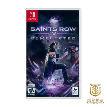 【就是要玩】現貨 NS Switch 黑街聖徒4 再次當選 英文版 黑街聖徒 IV 再次當選英文版 黑街聖徒 4 黑街