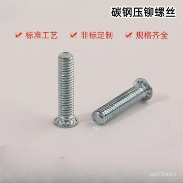 24小時熱銷自攻螺絲碳鋼鉚釘螺絲自攻型鉚釘螺絲耐腐蝕錶麵鍍鋅高強度鉚接工業級標準 675F