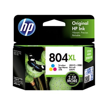 缺貨中 HP 彩色高容量原廠墨水匣 / 盒 T6N11AA 804XL【APP滿額下單4%點數(單一帳號最高1000點)】7/31止