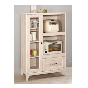 【MUNA 家居】雪莉2.5尺餐櫃/碗盤櫃