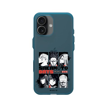 iPhone 17 Clear (相機按鈕) 夜幕藍 - Sakamoto Days - The Order