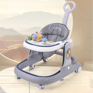 嬰兒學步車6到18個月防o型腿多功能防側翻新款寶寶學走路助步車