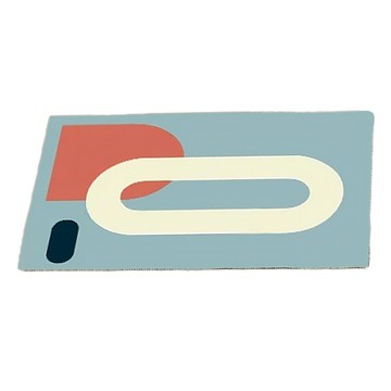 Arbor+家 硅藻泥廚房防水地墊  75 x 45cm  幾何 07