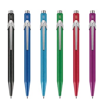 【CARAN dACHE 瑞士卡達】849系列 Metal-X Line 原子筆 共6色 /支(849.140~849.409)