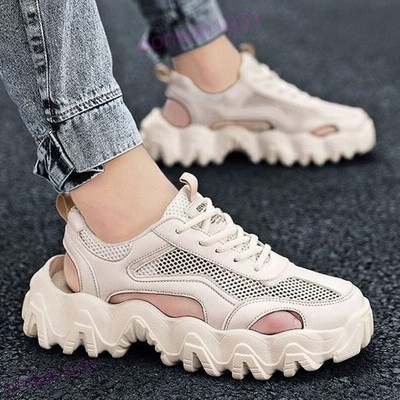 スニーカーサンダル メンズ 靴 ダッドスニーカー カジュアルシューズ おしゃれ 通販 Lineポイント最大get Lineショッピング