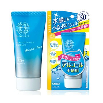 日本Kiss Me Sunkiller防曬水乳液【清透水感型】升級版50g