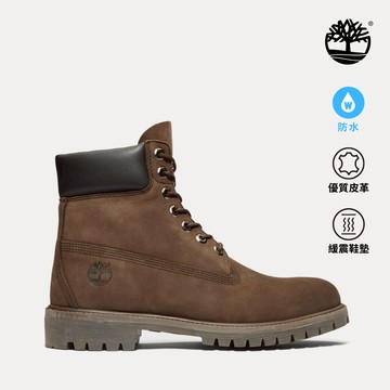 男款棕色Timberland® Premium防水6吋靴|10001214