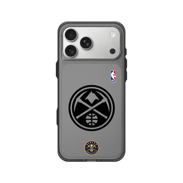 iPhone 17 Pro Max Clear (相機按鈕) 酷墨灰 - NBA - B&W-丹佛金塊 Denver Nuggets B&W
