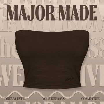 質感刺繡發熱平口背心