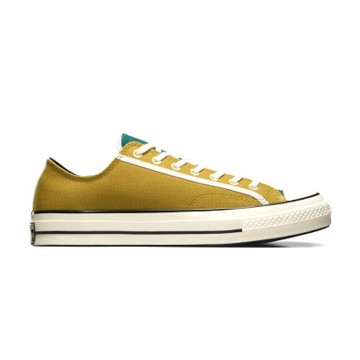 Converse Chuck 70 Ox 休閒鞋 男女鞋 帆布鞋 芥末黃綠色 撞色 低筒 A05627C