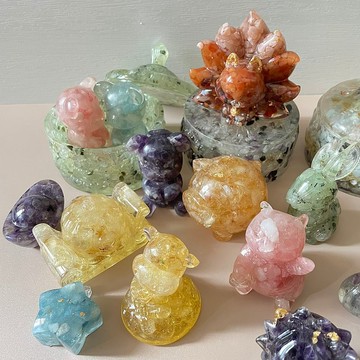 【手工製作】-天然能量水晶擺飾/驚喜水晶盲盒