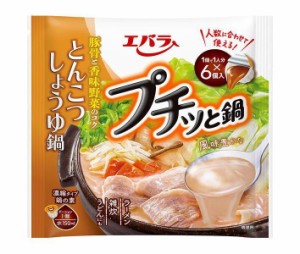 エバラ食品 プチッと鍋 とんこつしょうゆ鍋 (23g×6個)×12袋入×(2ケース)｜ 送料無料