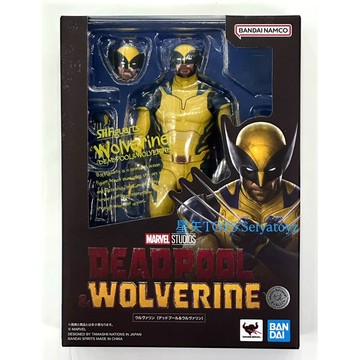 星矢TOY BANDAI 萬代正版 SHF S.H.F 金鋼狼 死侍與金鋼狼 快速出貨🚚 現貨