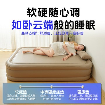 【加厚防潮】充氣床 氣墊床 睡墊 露營床 戶外床 便攜床 家用床 拉絲加固 彈絲雲床 快速充氣 室內外兩用 露營帳篷必備