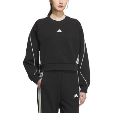 【Adidas 愛迪達】 STADIUM CREW  圓領長袖T恤 女 - KC0013