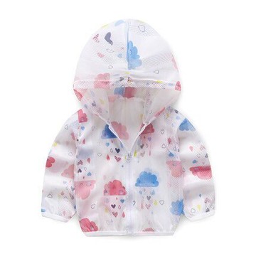 夏季兒童防曬衣輕薄透氣女童夏裝男童防曬服外套寶寶上衣防曬衫外套【聚物優品】