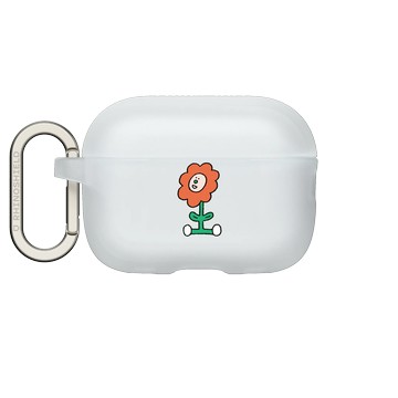 AirPods Pro 2 AirPods Case 透明 - 包大山 Baozi - Growing flower