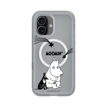 iPhone 17 AirX 流變灰 - Moomin - 陪你去看流星雨
