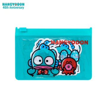 真愛日本 人魚漢頓 醜魚 40th 造型貼紙組 貼紙 裝飾貼 獎勵貼紙 收納袋 夾鏈袋 KD33