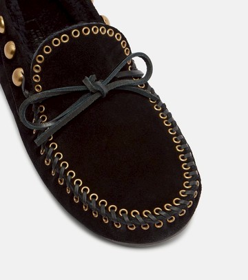 Isabel Marant Fitza studded suede loafers