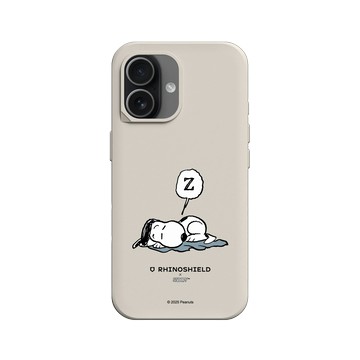 iPhone 17 SolidX 貝殼灰 - 史努比 Snoopy - Snoopy fall asleep
