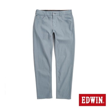EDWIN 男裝 迦績JERSEYS 菁英丹寧中直筒褲-中灰色