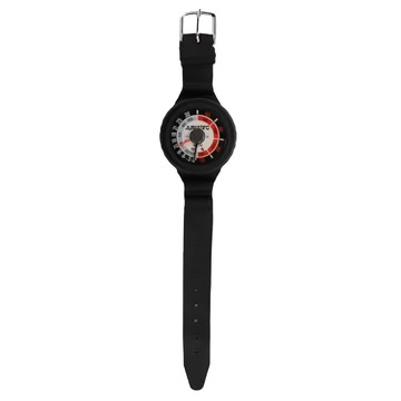 AQUATEC 深度計單錶 + 錶帶 具夜光功能  DG-750  黑色