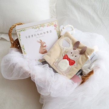 【日本amanoppo】兔兔的下午茶時光 安撫玩具